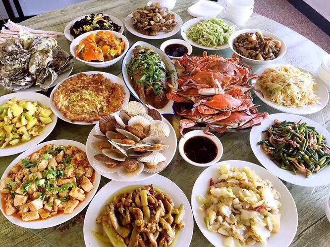 海鲜美食666_500信丰美食节图片