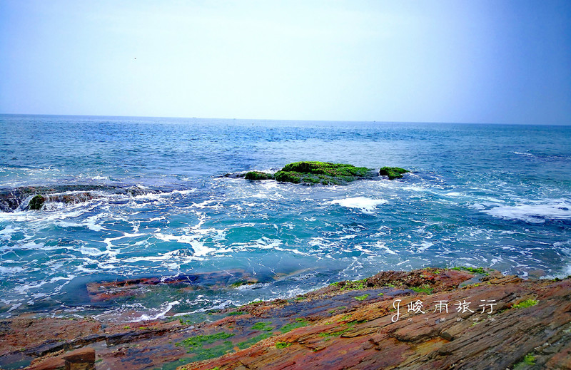 盐洲岛湾仔南海湾沙滩