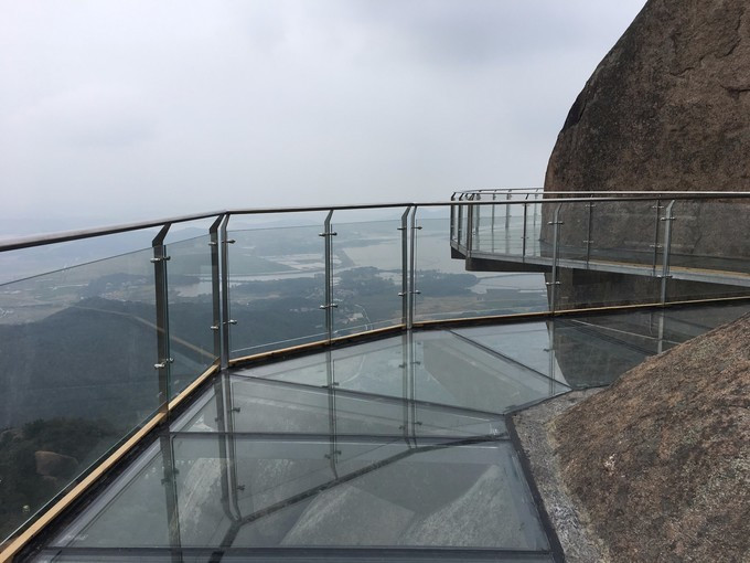 浪漫爱情基地——安庆巨石山520玻璃观景台(栈道)第一