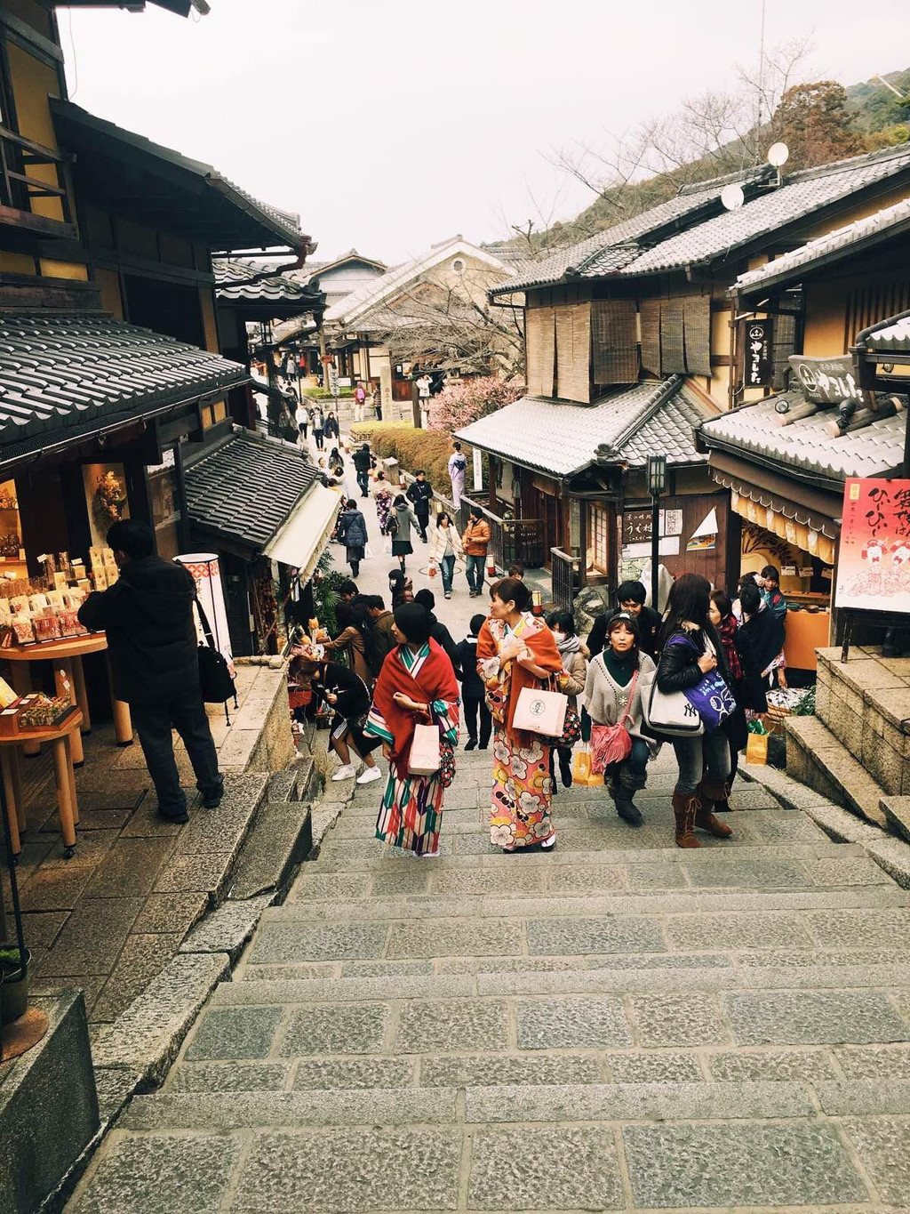 京都三年坂二年坂                          