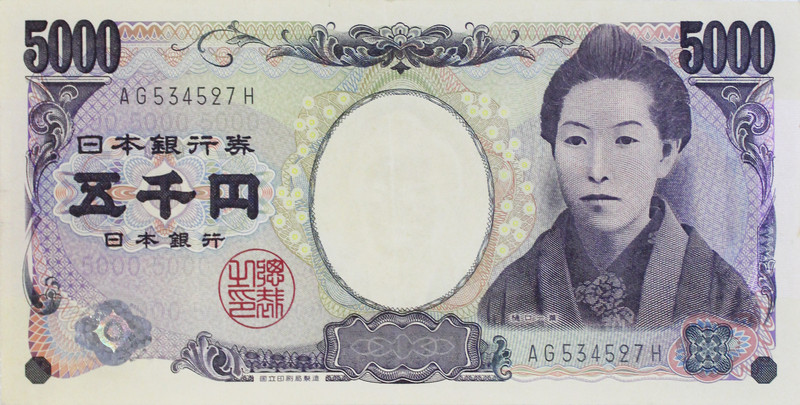 5000日元