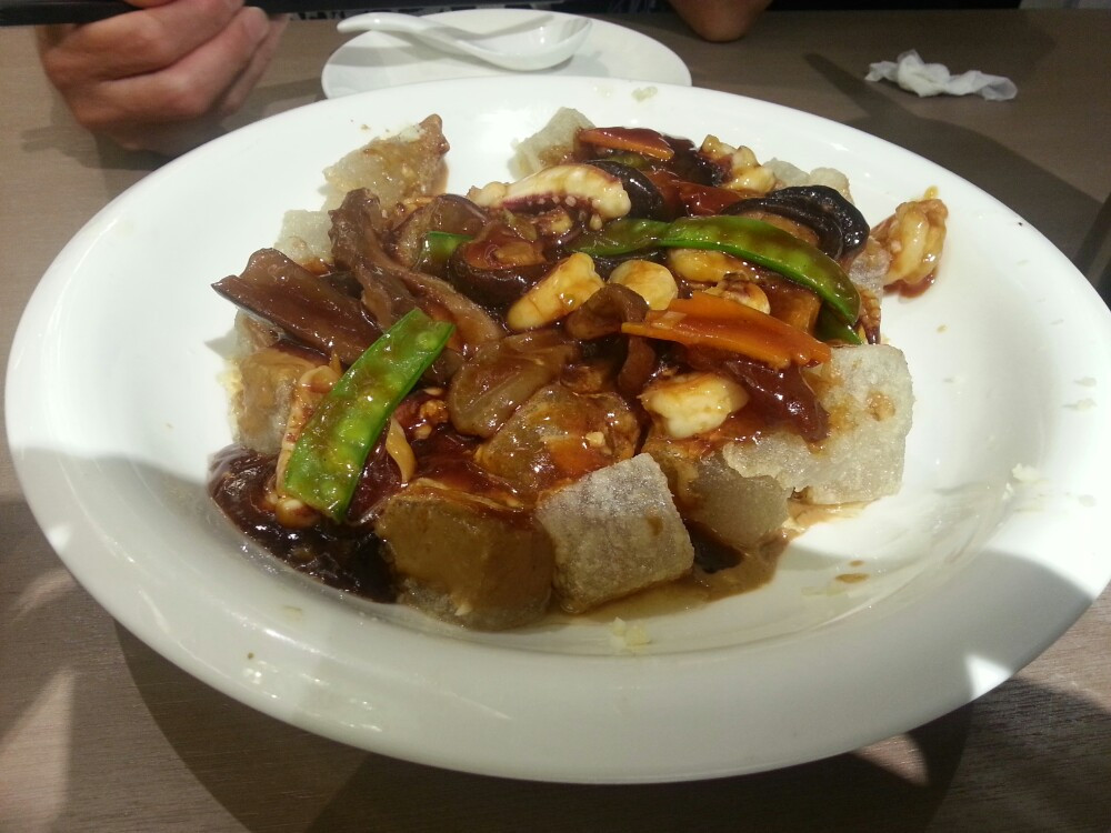 三鲜焖子